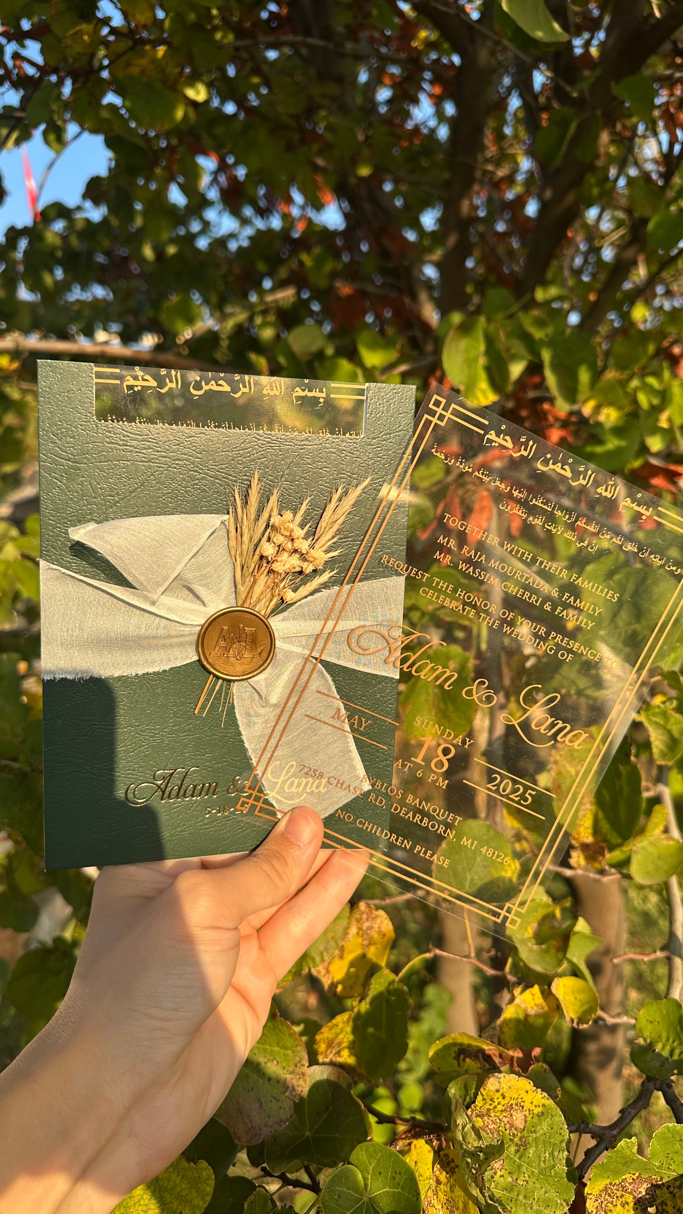 Invitation mariage acrylique transparente : guide complet pour choisir la dorure parfaite