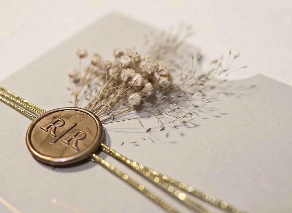 White Acrylic Wedding Invitation, Gold Foil Clear Card, Calendar Wedding Invite LunaInvites